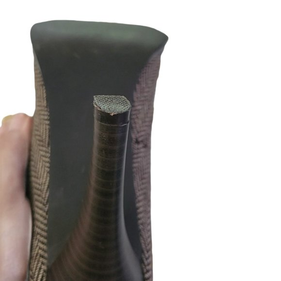 💛2/$22💛 NYGARD Wool/Tweed Loafer-style Women’s 4" Heels (Brown Textile) - EUC - Picture 6 of 8